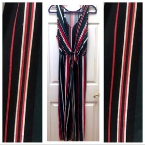 Striped Jumpsuit